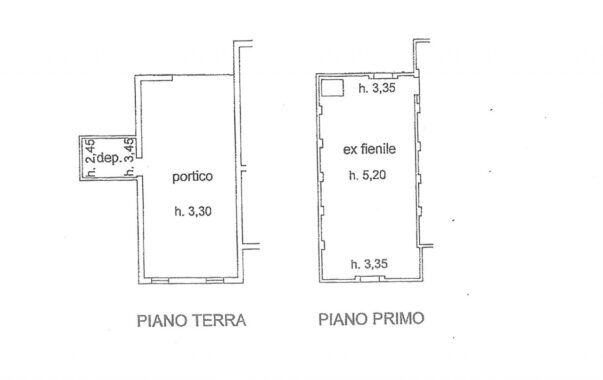 FETTA DI CASA DA RISTRUTTURARE CON GIARDINO