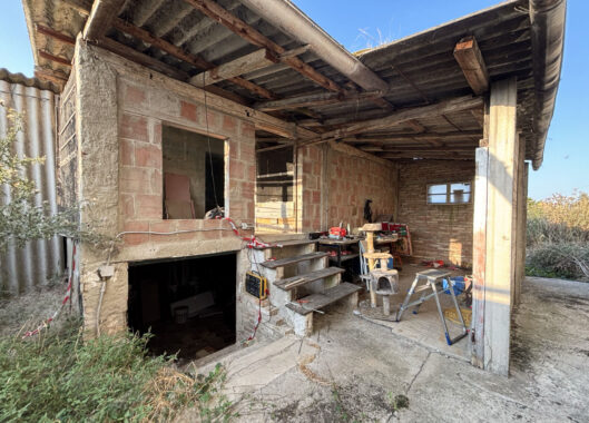 CASA A SCHIERA CON GIARDINO E TERRENO CIRCOSTANTE