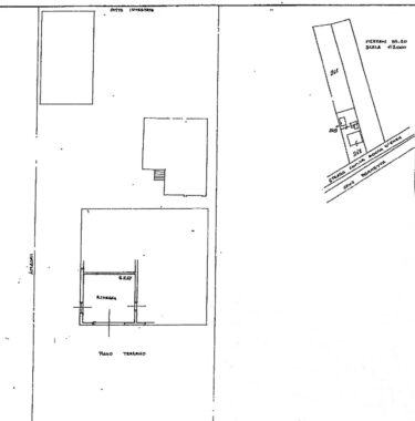 CASA A SCHIERA CON GIARDINO E TERRENO CIRCOSTANTE