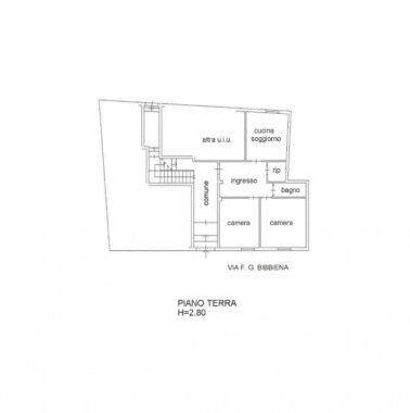 TRILOCALE NEL CUORE DEL CENTRO STORICO DI COLORNO
