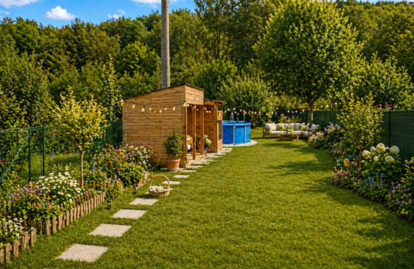 SPLENDIDA PORZIONE DI BIFAMILIARE CON AMPIO GIARDINO