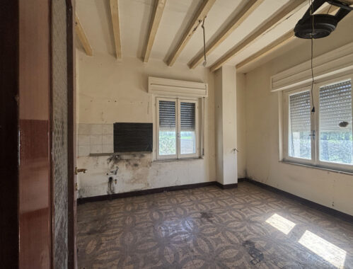 TRIFAMILIARE CON GIARDINO E FABBRICATO ACCESSORIO IN CAMPAGNA PARMENSE