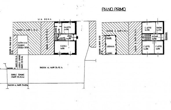 PORZIONE DI CASA A SCHIERA DI TESTA RISTRUTTURATA
