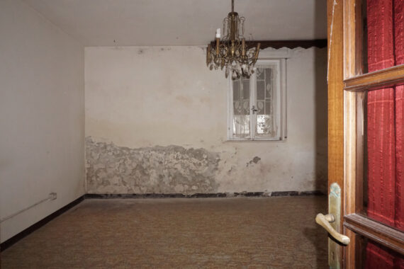 TRIFAMILIARE CON GIARDINO E FABBRICATO ACCESSORIO IN CAMPAGNA PARMENSE