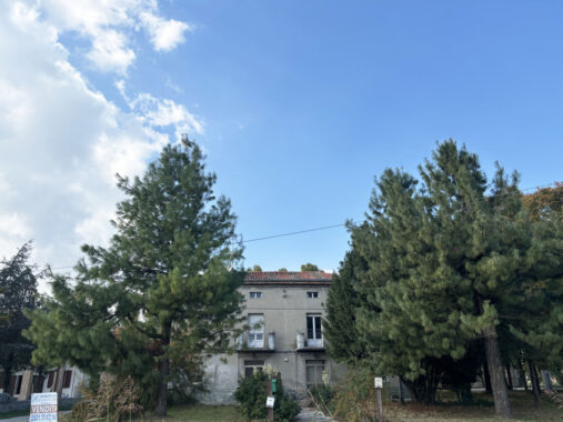TRIFAMILIARE CON GIARDINO E FABBRICATO ACCESSORIO IN CAMPAGNA PARMENSE